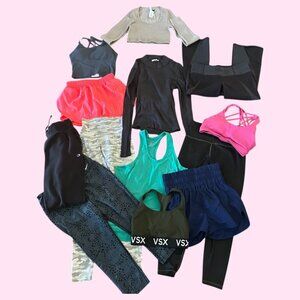 Activewear Bundle Size Small Nike Athleta Free People North Face Aerie Babaton